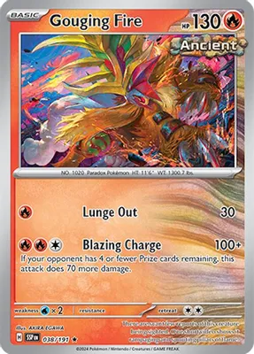 Gouging Fire from SV08: Surging Sparks