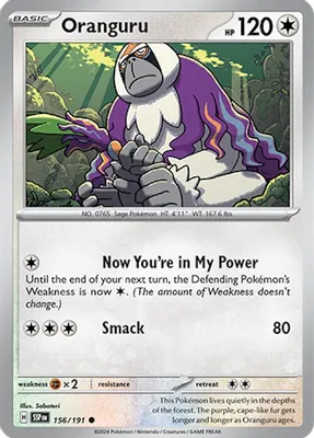 Oranguru from SV08: Surging Sparks