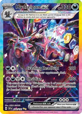 Hydreigon ex - 240/191 from SV08: Surging Sparks