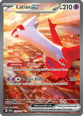 Latias ex - 239/191 from SV08: Surging Sparks