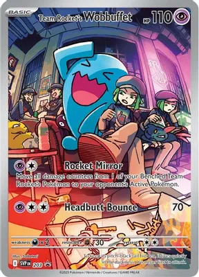 Team Rocket's Wobbuffet from SV: Scarlet & Violet Promo Cards