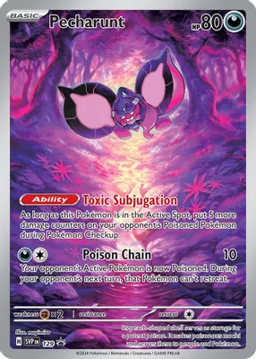 Pecharunt - 129 from SV: Scarlet & Violet Promo Cards