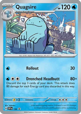 Quagsire - 156 from SV: Scarlet & Violet Promo Cards