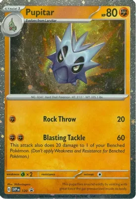 Pupitar - 120 from SV: Scarlet & Violet Promo Cards