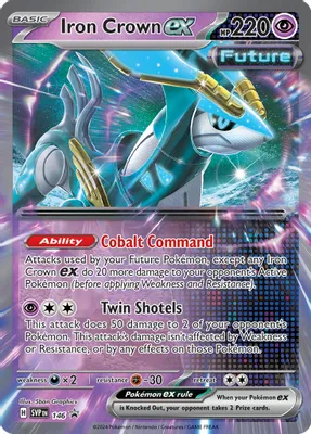 Iron Crown ex - 146 from SV: Scarlet & Violet Promo Cards