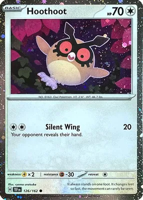 Hoothoot - 126 (Cosmos Holo) from Miscellaneous Cards & Products