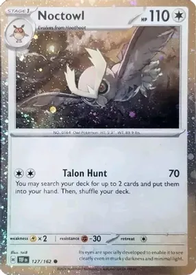 Noctowl - 127 (Cosmos Holo) from Miscellaneous Cards & Products