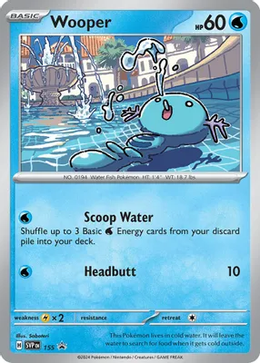 Wooper - 155 from SV: Scarlet & Violet Promo Cards
