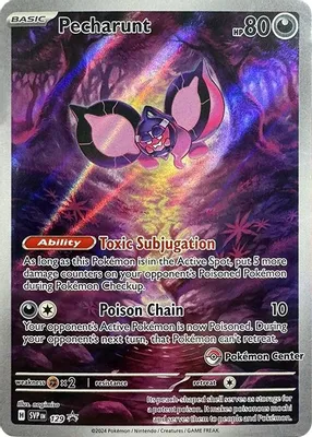 Pecharunt - 129 (Pokemon Center Exclusive) from SV: Scarlet & Violet Promo Cards