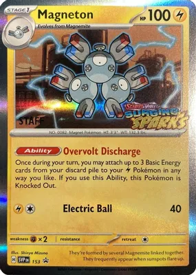 Magneton - 153 (Staff) from SV: Scarlet & Violet Promo Cards