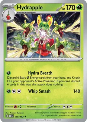 Hydrapple - 018/182 from SV10: Destined Rivals
