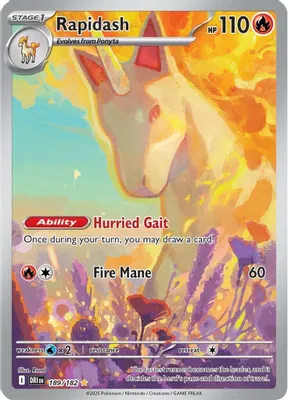 Rapidash - 189/182 from SV10: Destined Rivals