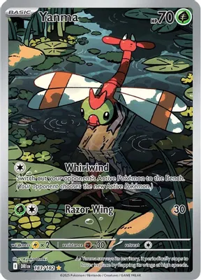 Yanma - 183/182 from SV10: Destined Rivals