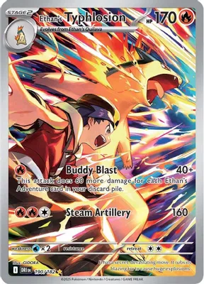 Ethan's Typhlosion - 190/182 from SV10: Destined Rivals