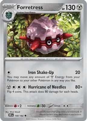 Forretress from SV10: Destined Rivals