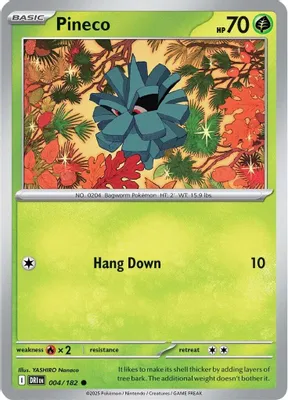 Pineco from SV10: Destined Rivals