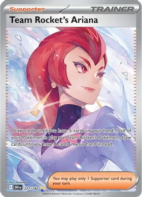 Team Rocket's Ariana - 237/182 from SV10: Destined Rivals
