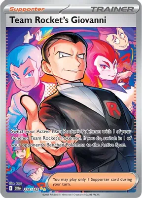 Team Rocket's Giovanni - 238/182 from SV10: Destined Rivals