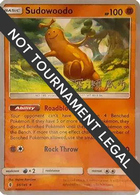 Sudowoodo - 2017 (Kabu Fukase) from World Championship Decks