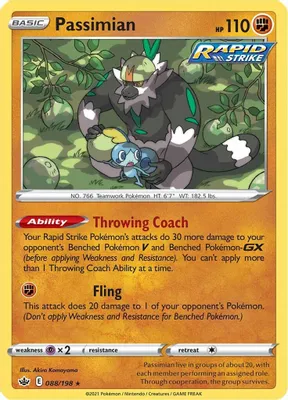 Passimian from SWSH06: Chilling Reign