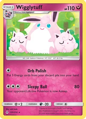 Wigglytuff from SM - Unbroken Bonds