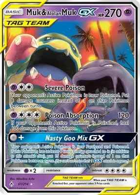 Muk & Alolan Muk GX from SM - Unbroken Bonds