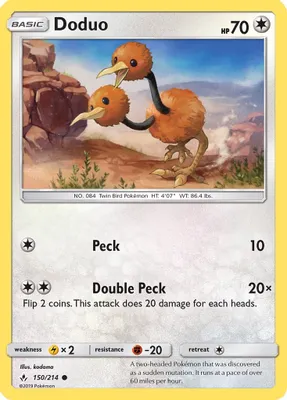 Doduo from SM - Unbroken Bonds