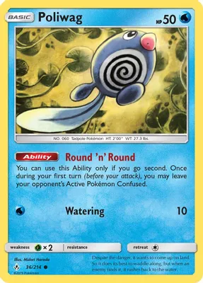 Poliwag (36) from SM - Unbroken Bonds