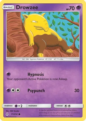 Drowzee from SM - Unbroken Bonds