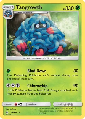 Tangrowth from SM - Unbroken Bonds