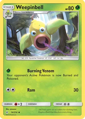 Weepinbell from SM - Unbroken Bonds
