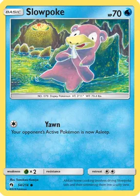 Slowpoke from SM - Lost Thunder