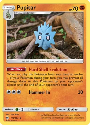 Pupitar from SM - Lost Thunder
