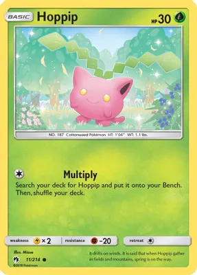 Hoppip (11) from SM - Lost Thunder