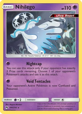 Nihilego from SM - Lost Thunder