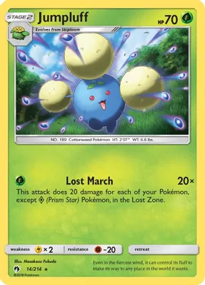 Jumpluff from SM - Lost Thunder