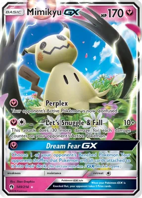 Mimikyu GX from SM - Lost Thunder