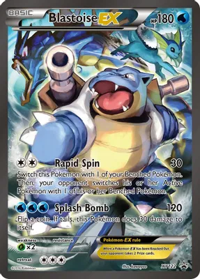 Blastoise EX - XY122 from XY Promos