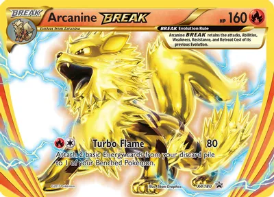 Arcanine BREAK - XY180 from XY Promos