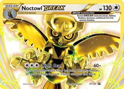 Noctowl BREAK from XY Promos