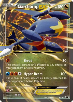 Garchomp EX - XY167 from XY Promos