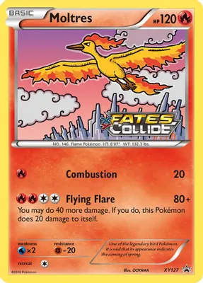 Moltres (Prerelease) from XY Promos