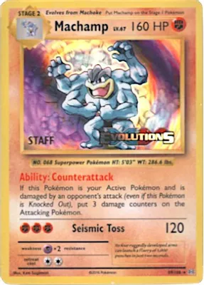 Machamp - 59/108 (Prerelease) [Staff] from XY Promos