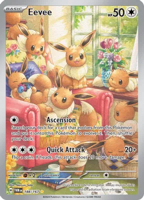 Eevee - 188/167 from SV06: Twilight Masquerade