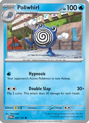 Poliwhirl from SV06: Twilight Masquerade