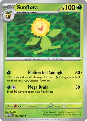 Sunflora - 007/167 from SV06: Twilight Masquerade