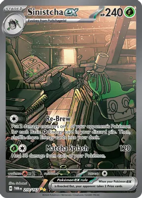 Sinistcha ex - 210/167 from SV06: Twilight Masquerade