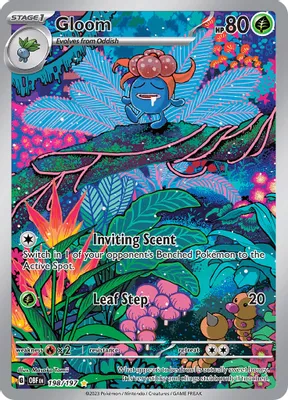 Gloom - 198/197 from SV03: Obsidian Flames