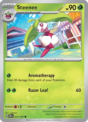 Steenee from SV03: Obsidian Flames