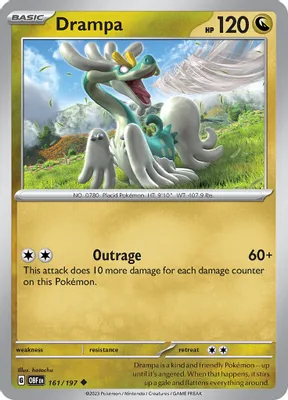 Drampa from SV03: Obsidian Flames